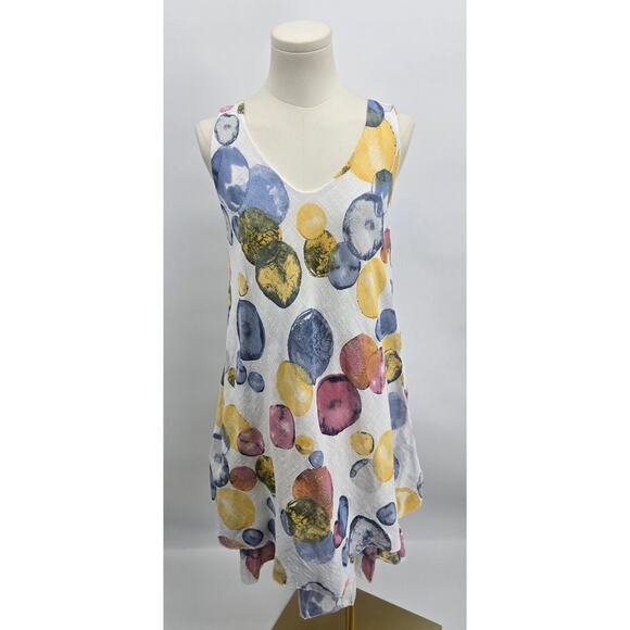 Beyond Capri Bubble Print Cotton Dress - Picture 1 of 5